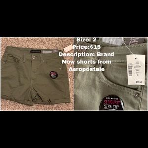 Brand new shorts from aeropostal